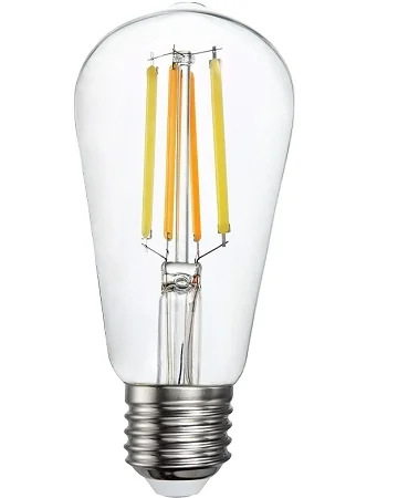 2020 Zigbee Smart LED ST64 vintage bulb 7W tunable white 220-240V warm light to cold light 806LM DIM E27