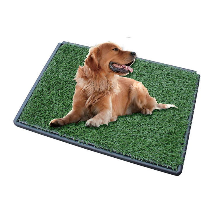 

Training drawers potty puppy training pee pads grass dog pet toilet tray grass pet toilet pad, Green