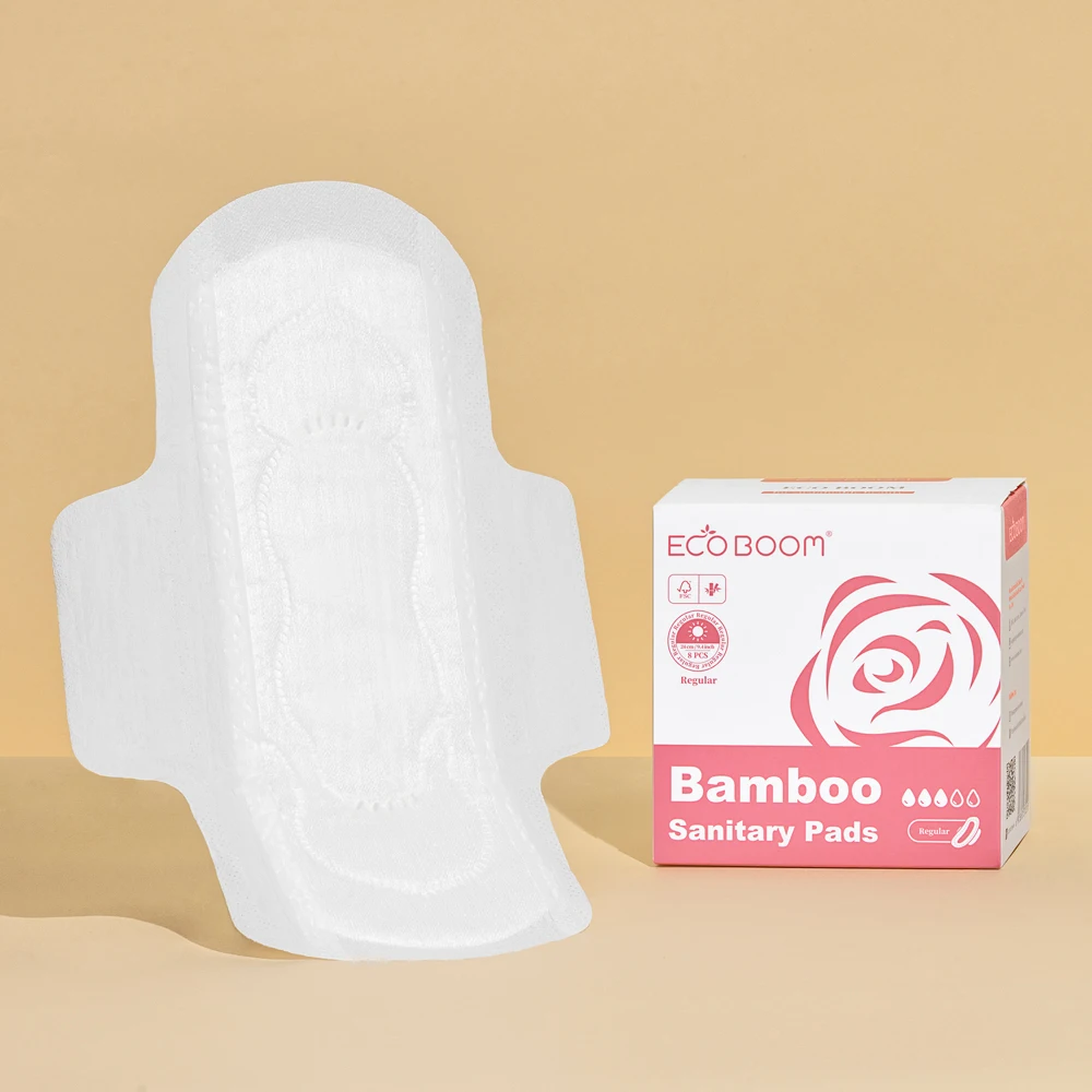 

OEM ODM supplier disposable menstruation biodegradable menstrual pad organic cotton sanitary napkin