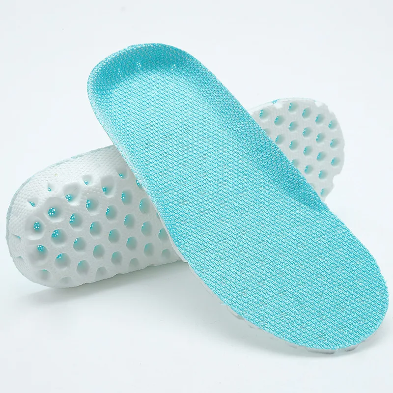 

cellular air hole foam label printing custom insoles, 3 color