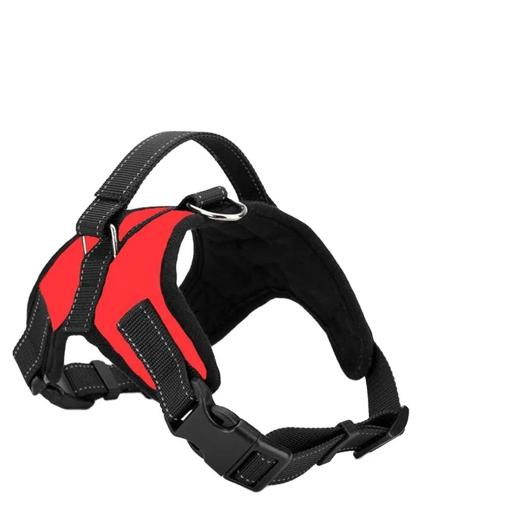 

No Pull Outdoor Control Handle Reflective Safety Pet Vest Arnes Para Perro Adjustable Dogs Harness