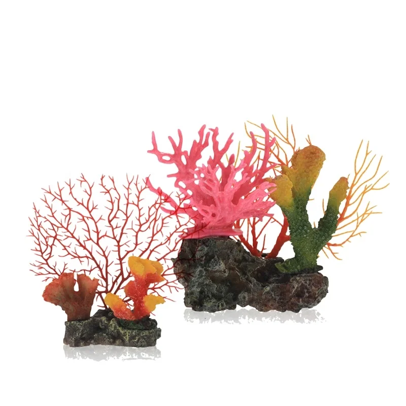 

Factory Direct sales coral resin simulation coral fish tank decorative landscaping fake coralite coral reef, Such as pictures