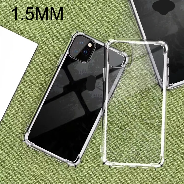 

For Redmi GO 1.5MM Thickness Airbag Anti-Knock Soft TPU Clear Transparent Phone Back Cover Case