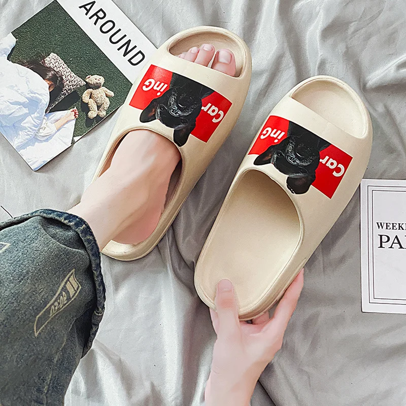 

2021 wholesale ladies sandals slippers shoes footwear custom logo fashion summer women Yeezy yeezy yeezy slippers