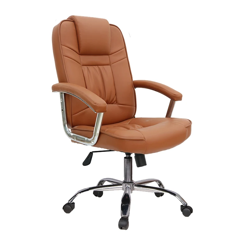 
Factory Directly Big and Tall Brown PU Office Chair Ergomic Executive Chair 