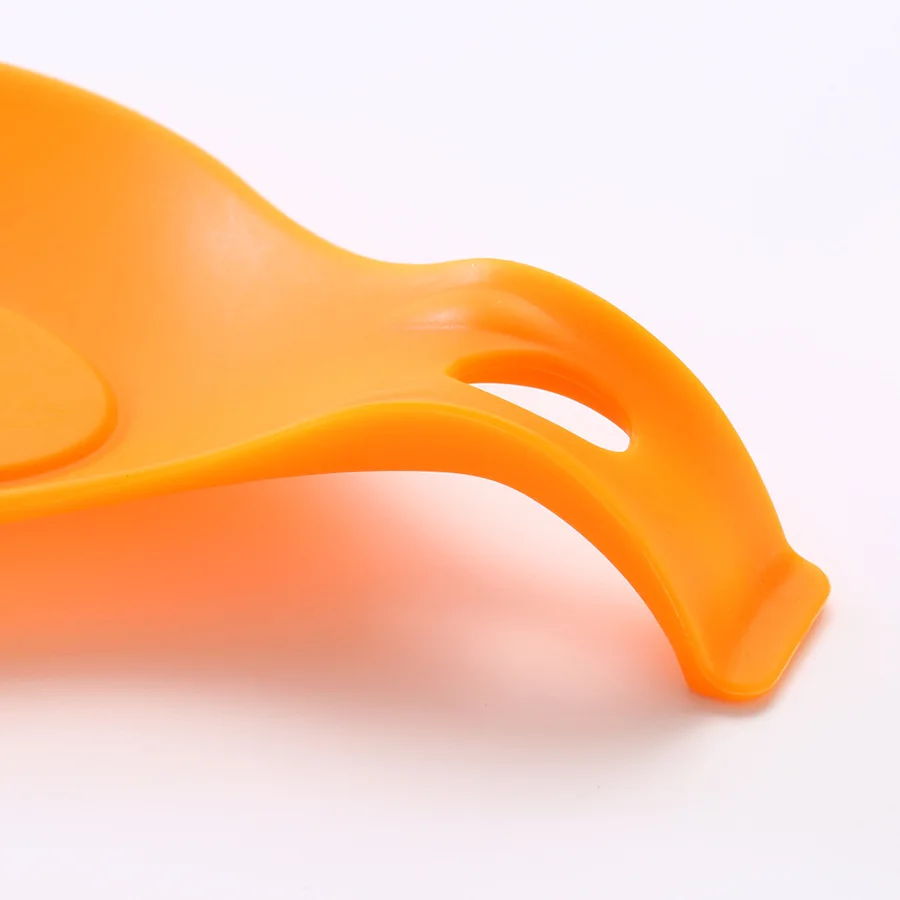 
Silicone Ladle Holder Large Almond Shape Heat Resistant Flexible Kitchen Utensil Soup Spoon Rest 