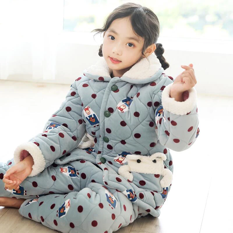 

Factory Directly Autumn Winter Warm Kids Boutique Clothing Sets For Toddler Girls, Blue winter clothing kids