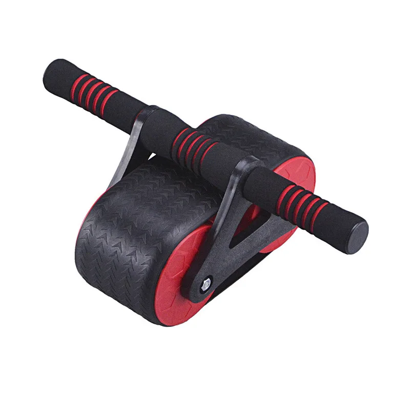 

Abdominal Roller Wheel with Mute Auto Rebound Workout Fitness Equipment Core Exercise Stomach Abdominal Power Trainer, Red / blue / orange