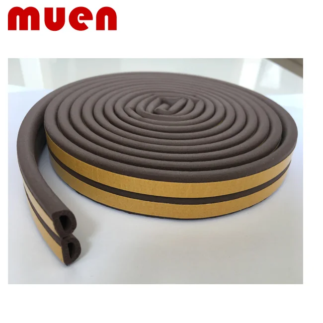 
Home building door and window self-adhesive color environmental protection EPDM foam sealing strips 