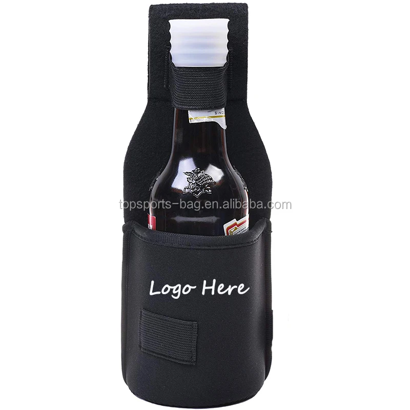 

Hands Free Neoprene Hip Beer Drink Holster Single Bottle Or Can Soda Beverage Hip Holder for Party Outdoor, Any pantone color or multicolor