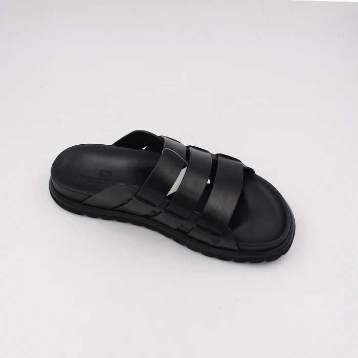 
2020 new small size leisure male sandals comfortable summer leather slippers men 