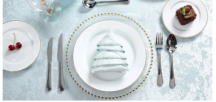 Taitang Banquet Cheap White Dinner Plates Wedding Porcelain Catering Plate Sets For Restaurant