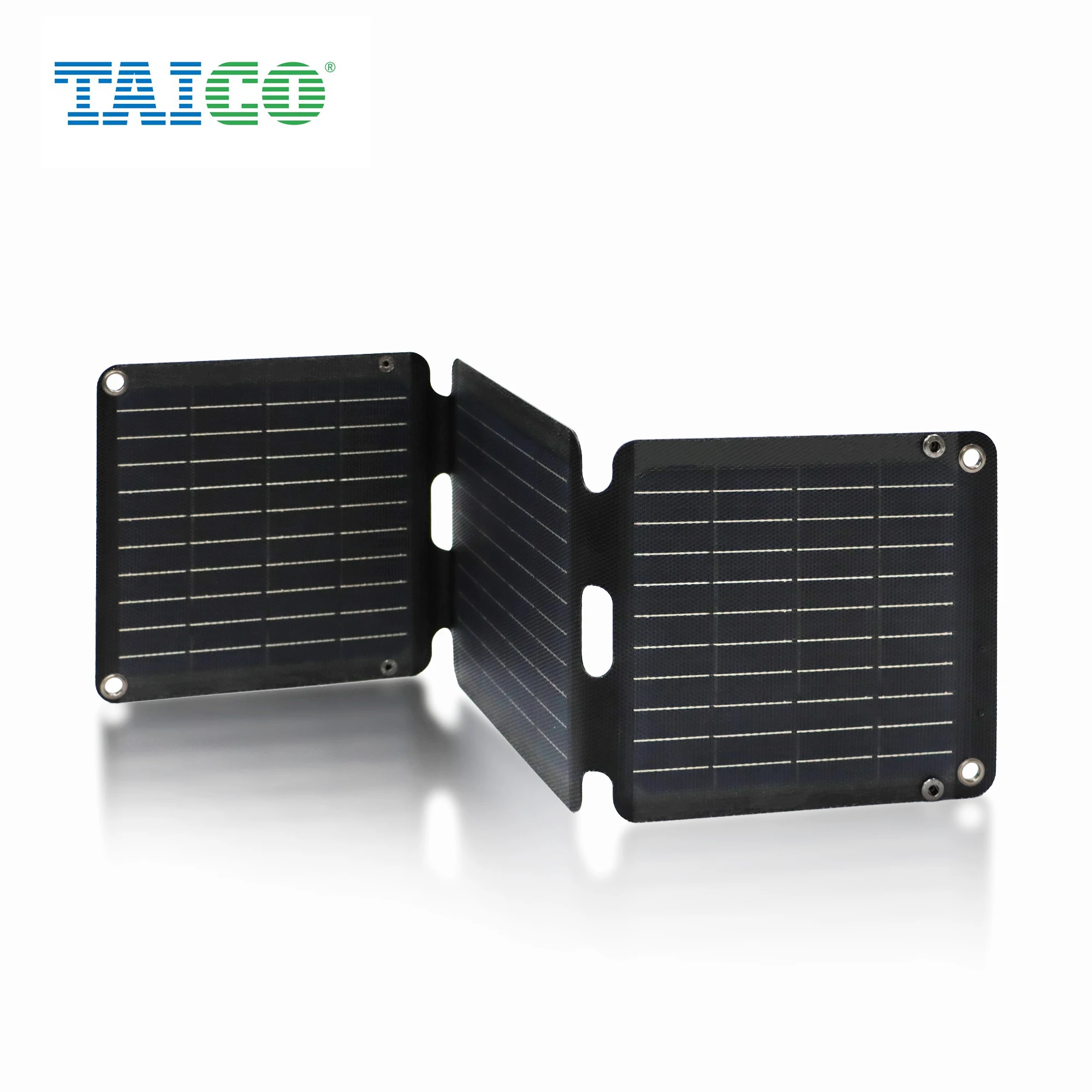

TAICO Monocrystalline Silicon 12V Usb Charger Portable Solar Panel 21W Foldable Solar Panels With High Efficiency
