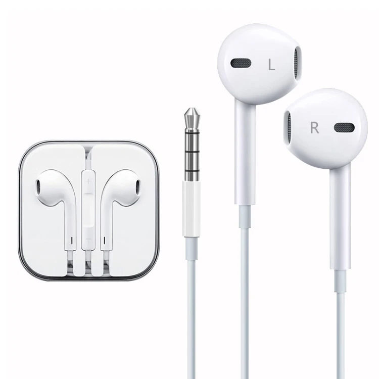 

XINVOICE OEM/ODM factory 1.2 M white Wired 3.5mm In-ear Stereo Earphones Headphone