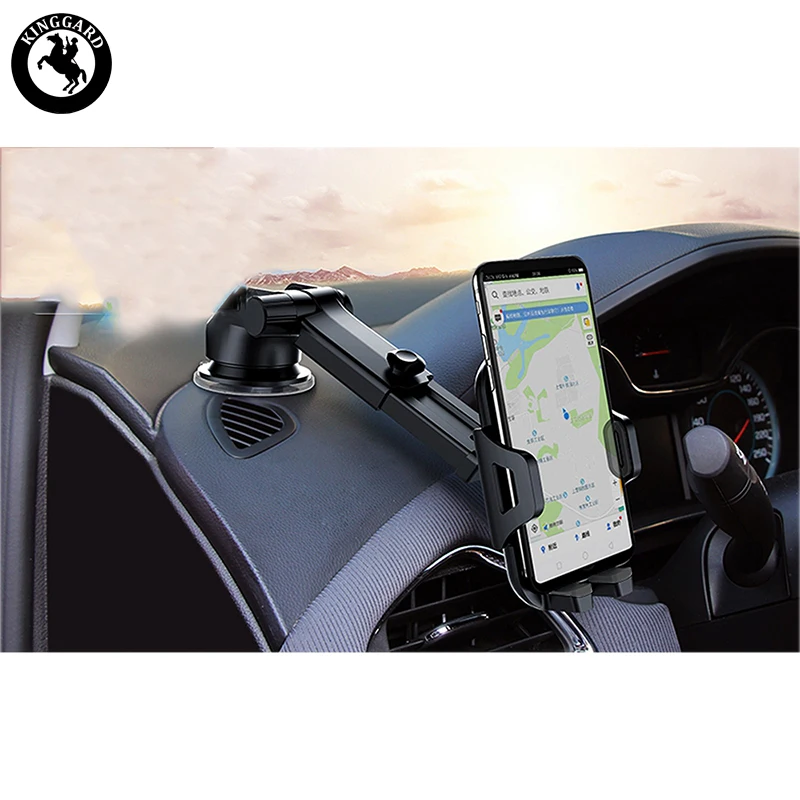 

new design holder car car mount phone holder for air vent sucker dashboard long neck mobile car phone holder