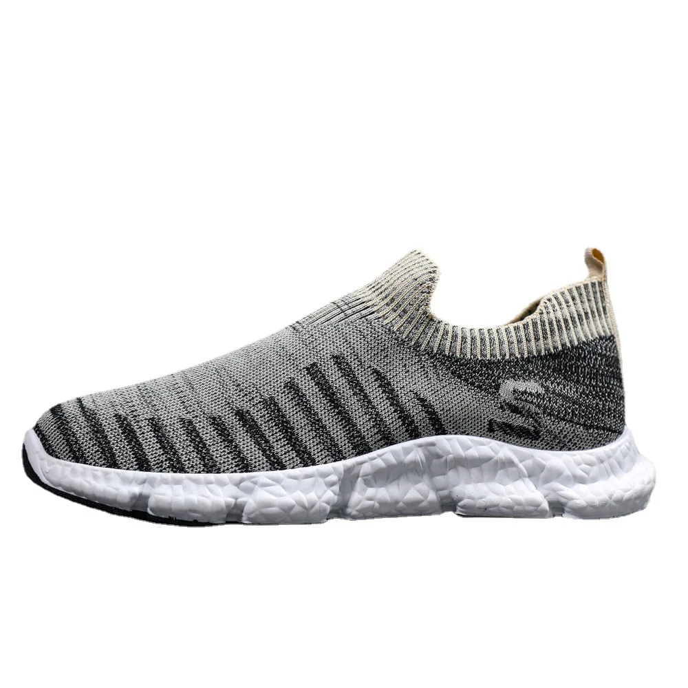 

China Supplier Footwear Fashion Men's Casual Shoes Breathe Comfortable Men Sport Shoes, 3 colors