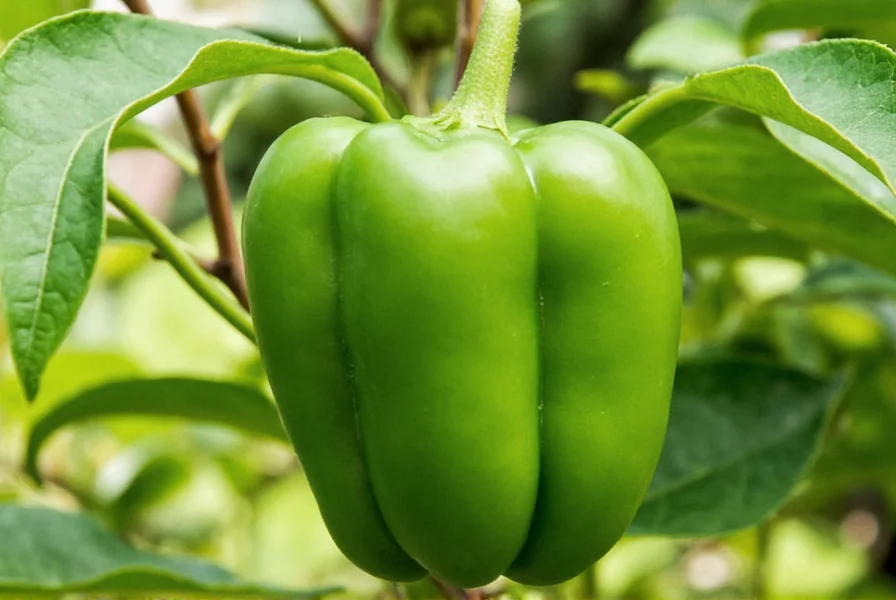 Poblano Peppers at Market Stall