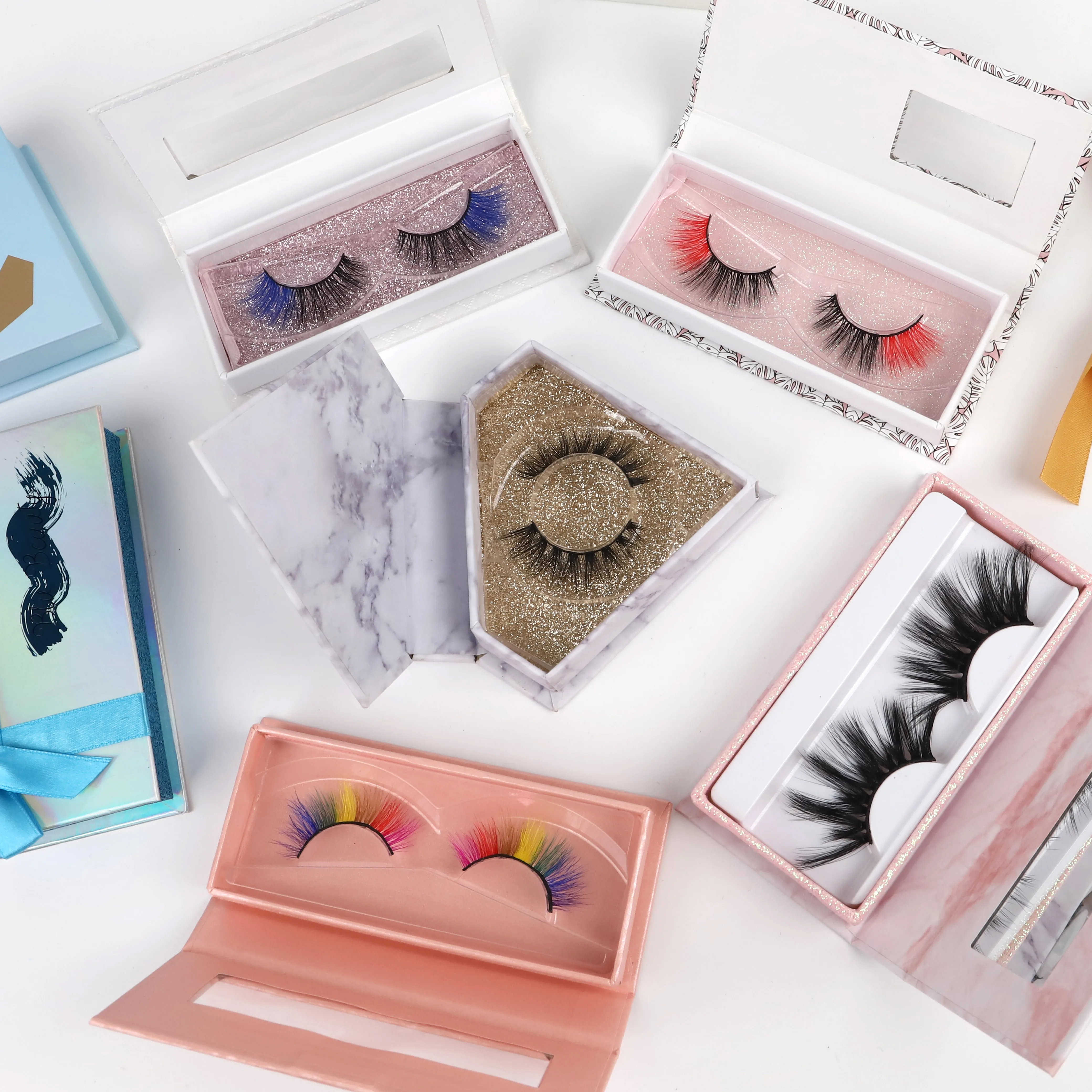 

Wholesale lash vendor factory price 100% handmade mink eyelashes