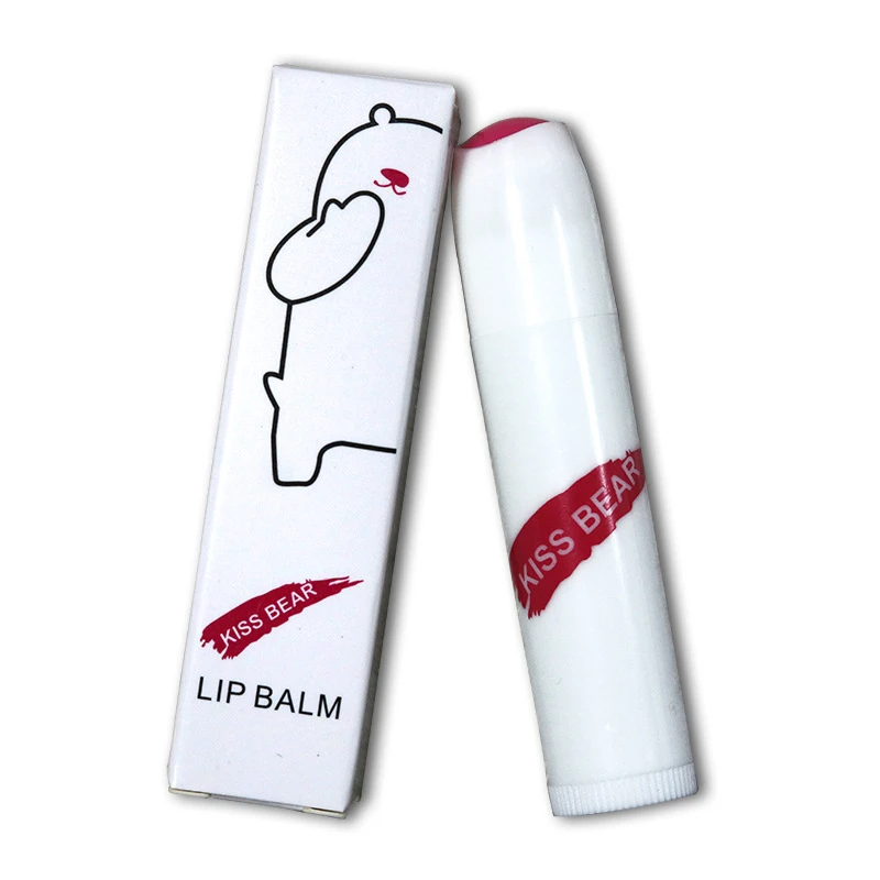 

New Design Strawberry Flavor Lips Of Nursing Custom Label Natural Softens Lip Lines Moisturizing Lip Balm