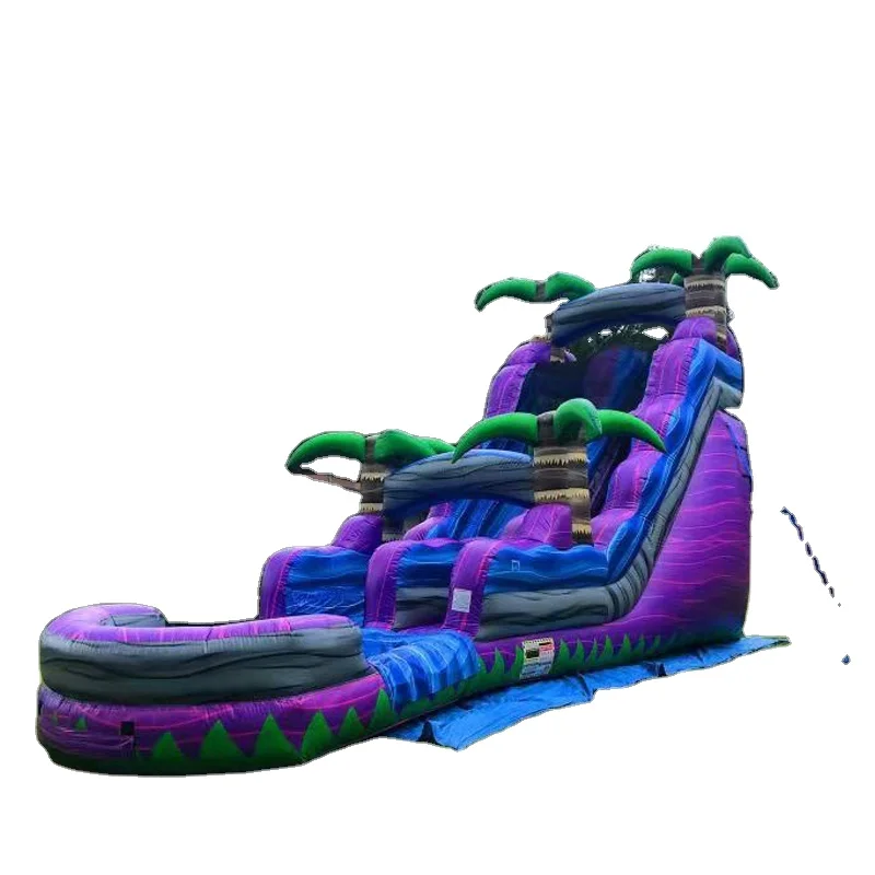 

Commercial Kids Jumping jungle slide Inflatable Water Slide PVC Inflatable Water Slide on Sale, Customized