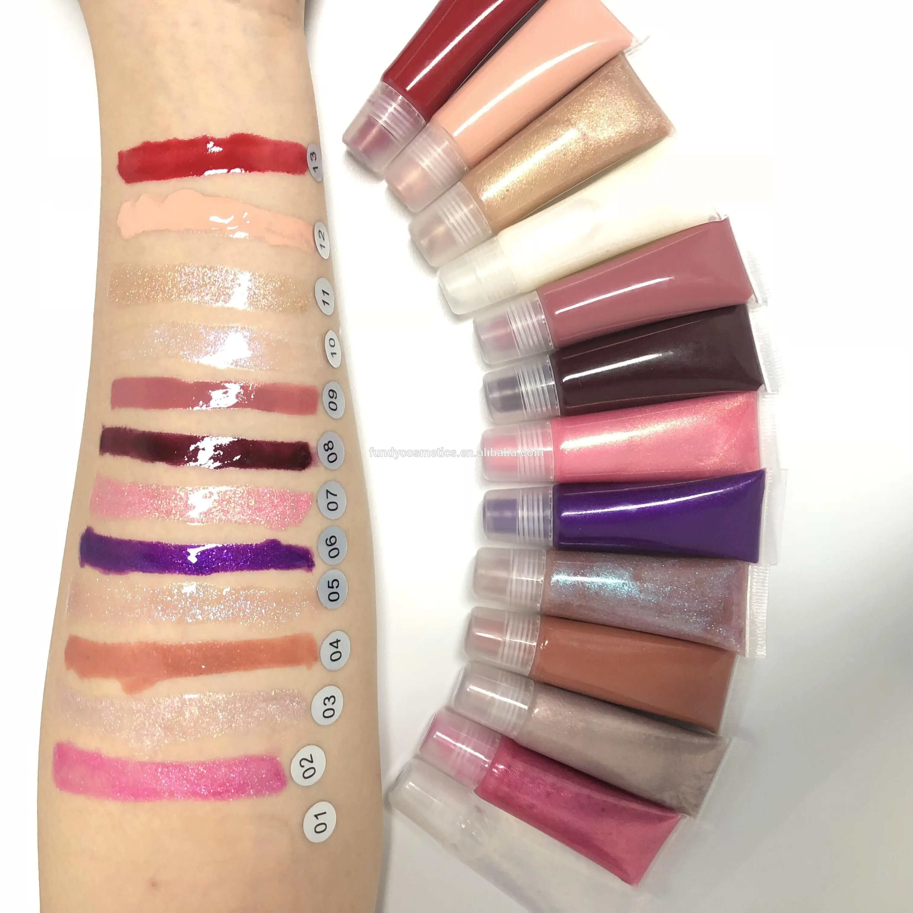 

Long lasting clear lipgloss private label lipgloss tubes custom logo