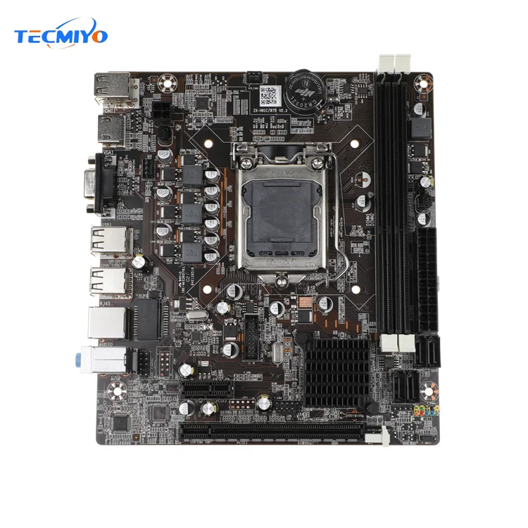 

New H61 Motherboard Integrated Graphics Card LGA 1155 Sockets CPU DDR3 Desktop Motherboard