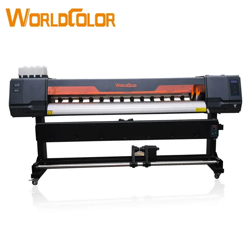 

6ft 180cm 1.8m xp600 head eco solvent inkjet printer model with xp600 head high resolution
