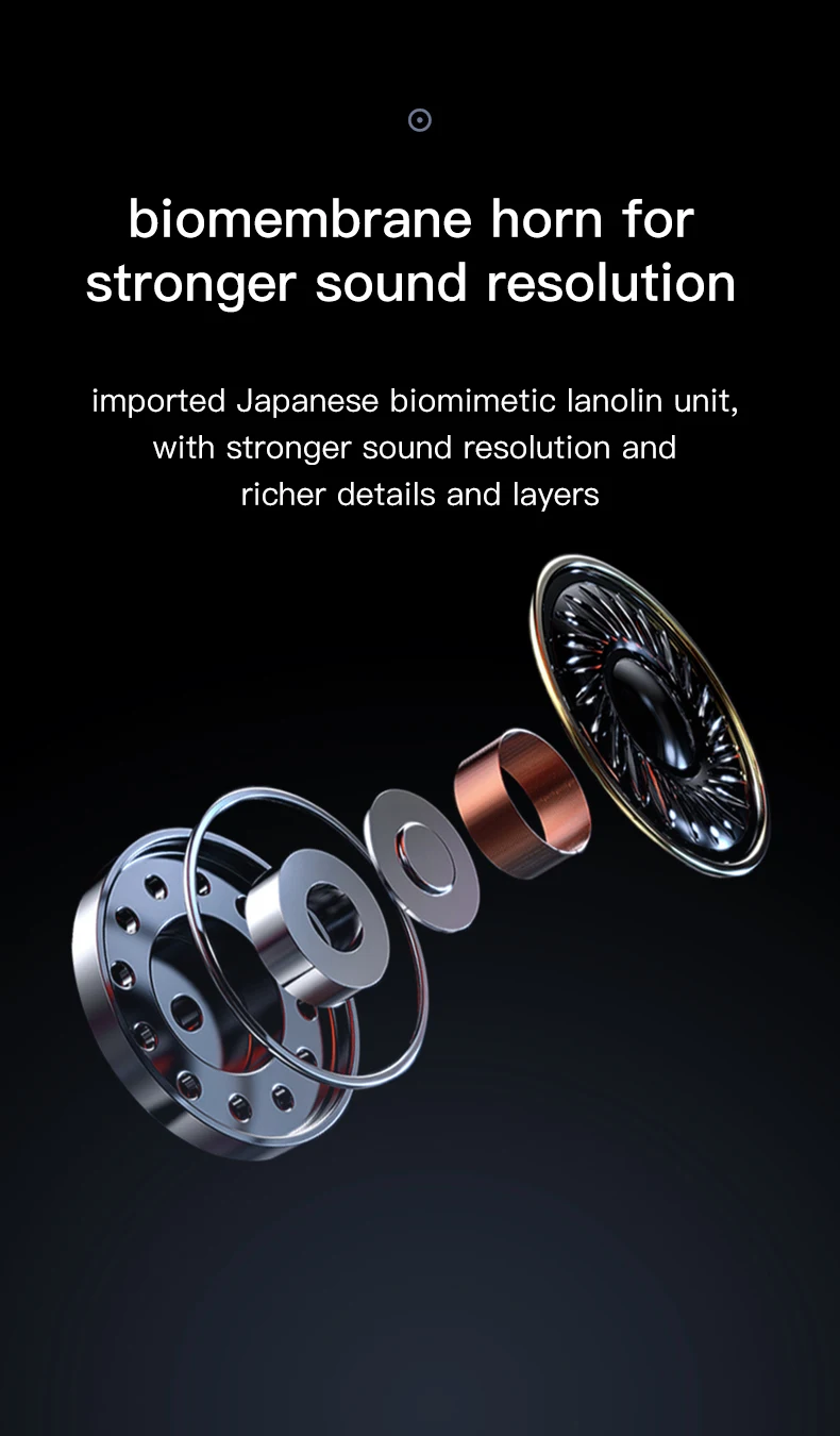 Good sound quality DSP noise reduction magnetic bluetooth earphone wireless earbuds with charge case led - ANKUX.COM