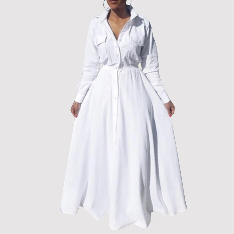 white dress long maxi