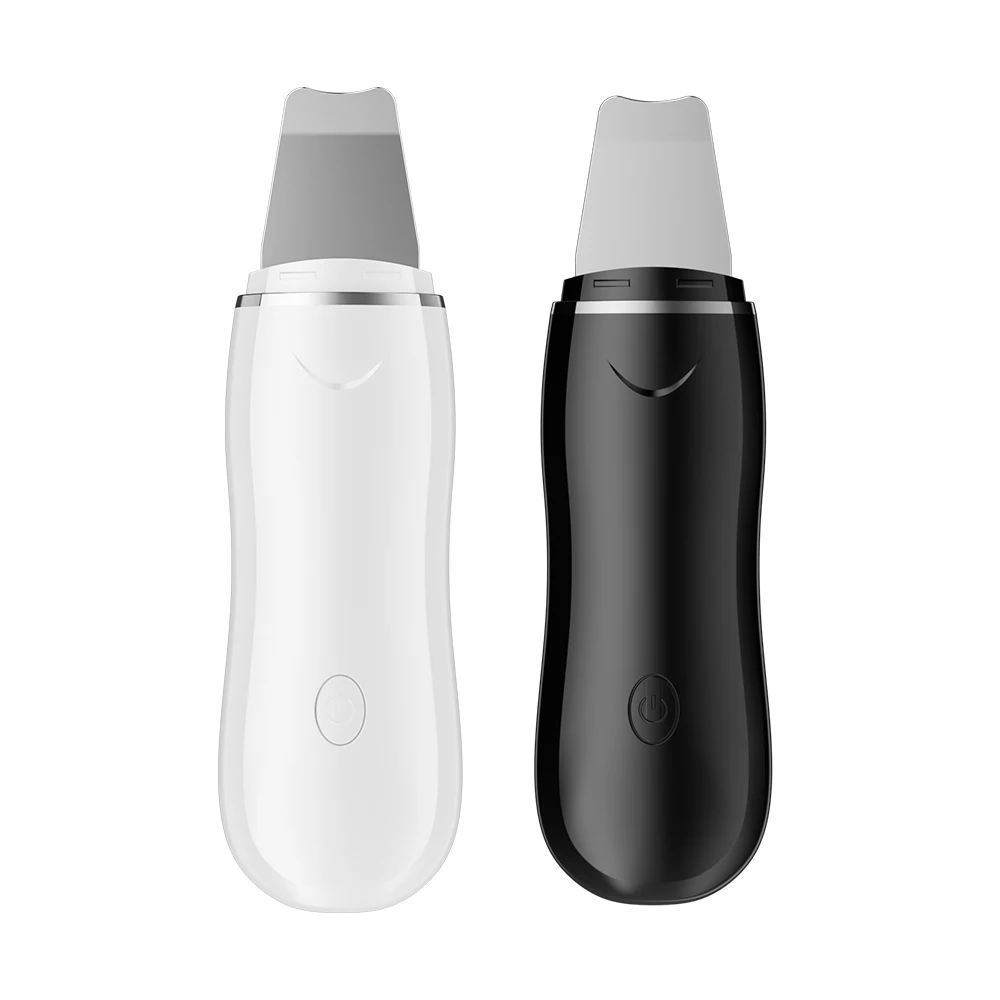 

Drop Shipping Professional Beauty Care Blackhead Cleaner Portable Wireless Ems Electric Ultrasonic Facial Skin Scrubber, White/custom