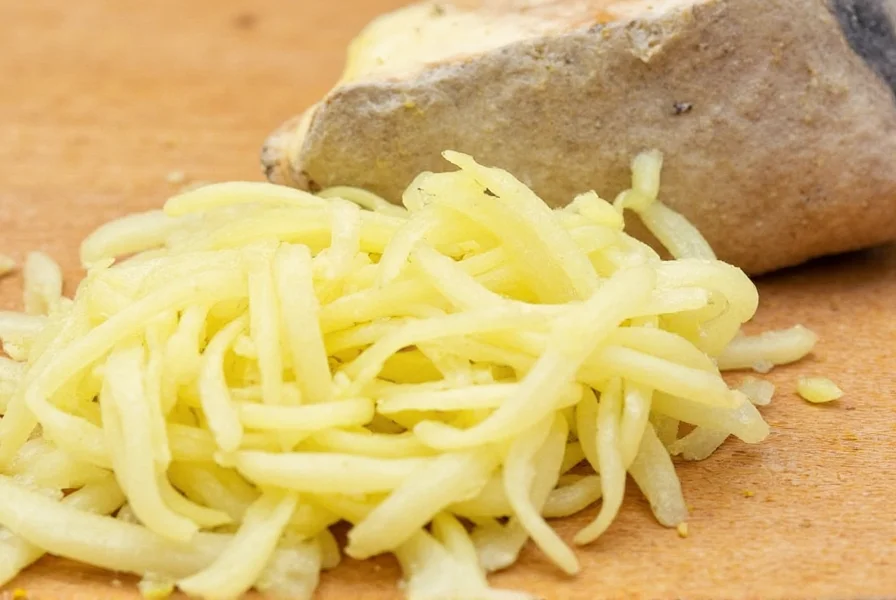 Hand holding peeled ginger root being grated on a microplane zester over a small bowl, showing fine ginger shreds collecting below