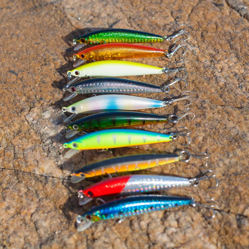 

Factory Direct Sales Fishing Equipment Artificial Fishing Bait Minnows Are Very Easy To Attract Fish There Are Six Colors To Cho