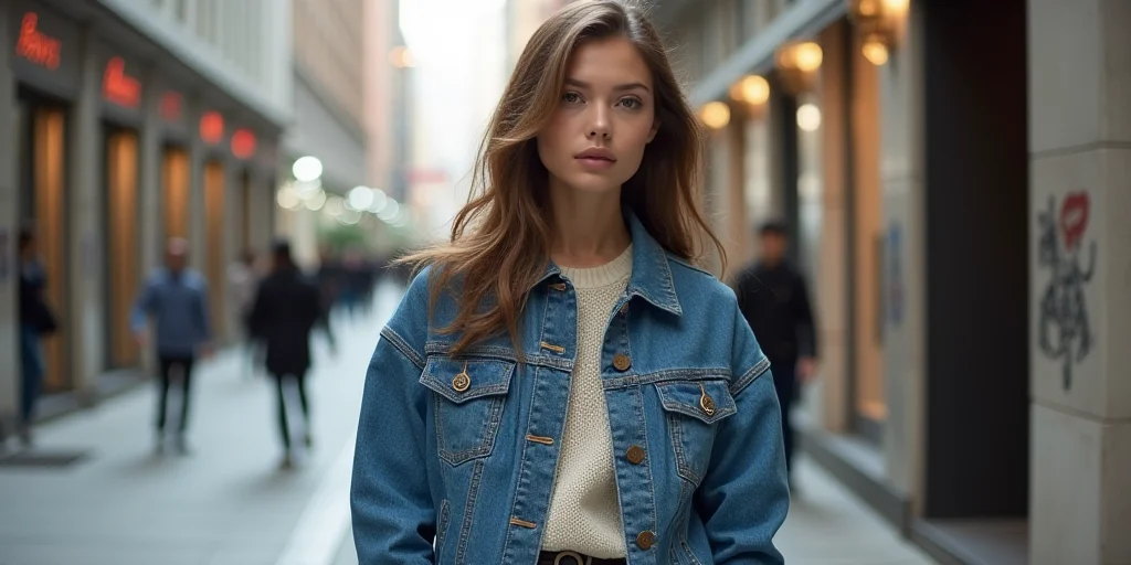 A Closer Look At The Jean Jacket With Design Phenomenon