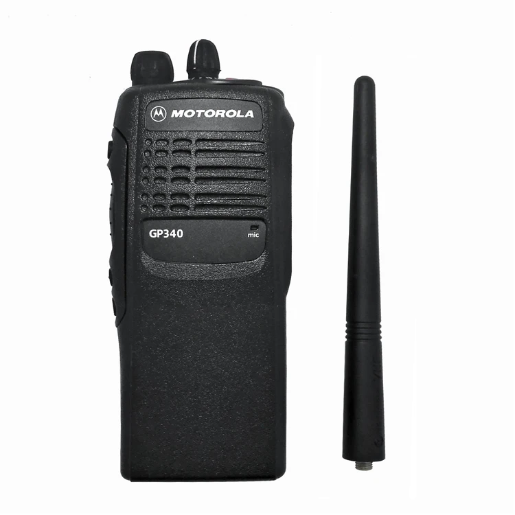 

GP328/340 Long Range Walkie-Talkie Professional Transceivers VHF UHF Two Way Radio,walkie talkie 50km, Black