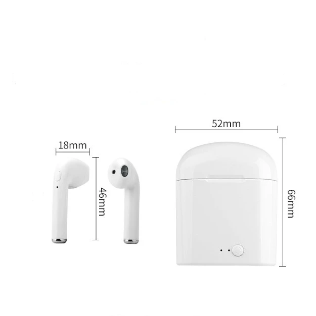 

new arrival 2020 i7s earbuds TWS earphone pro wholesale headphones wireless TWS custom 5.0 true stereo headsets i7s for mobile, Multi