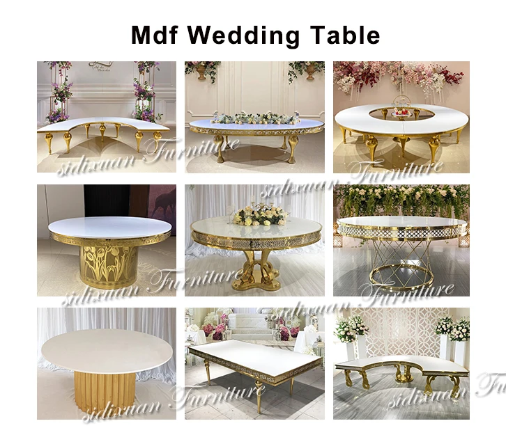 event mdf table,restaurant table for event,banquet hall wedding tables