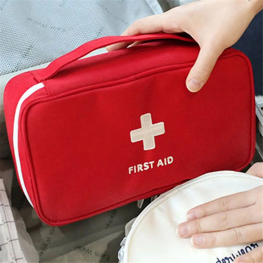 

Portable Camping First Aid Kit Emergency Medical Bag Storage Case Waterproof Car Kits Bag Outdoor Travel Survival Kit Empty Bag