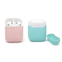 

Custom Cover With Keychain Protective Silicone Case For Airpods Case 2 & 1
