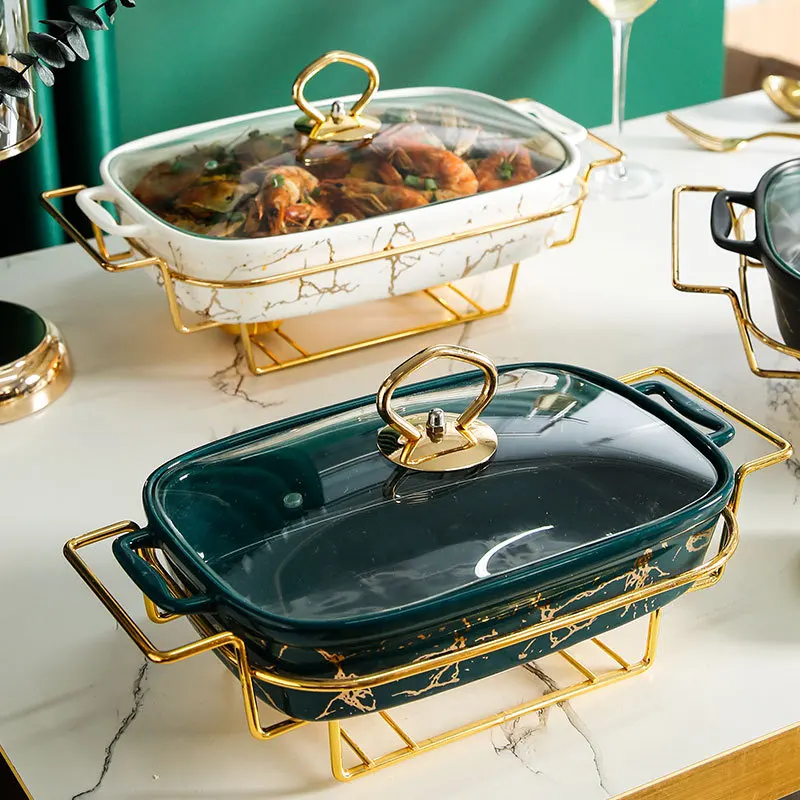 

Amazon top seller Porcelain Plates Sets Dinnerware Dinner Plate Soup Pot Dish Set nordic ceramic Tableware, Blue