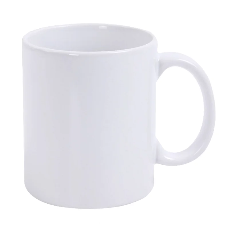 

11oz 350ml Manufacturer Supply Customized Printed White Sublimation Ceramic Coffee Mugs In Bulk, White/black/customized