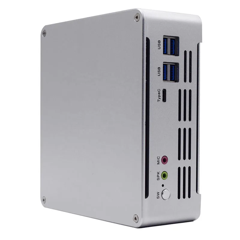 

In-tel nuc Mini pc i5 7300HQ i7 7820HK Desktop mini computer Windows10 2*DDR4 M.2 NVMe HTPC, Sliver