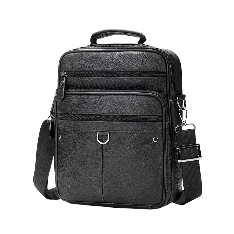 

Men's casual shoulder bag mobile phone bag multi-compartment large-capacity messenger bag