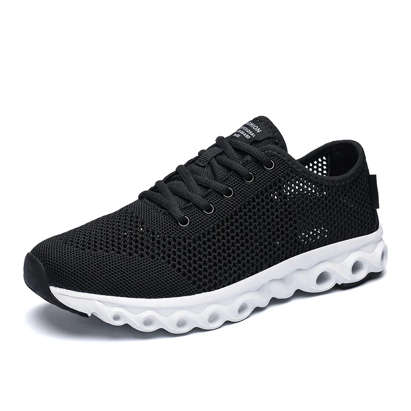 

Customized logo color breathable mesh trainer sports sneaker shoes for men