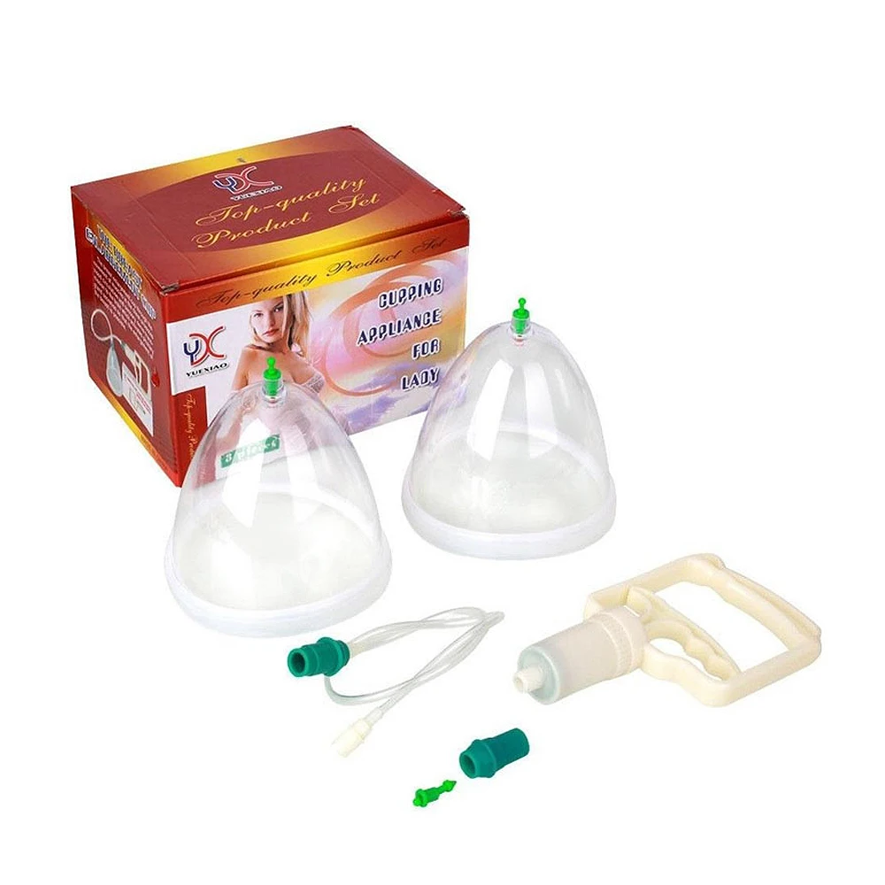

Vacuum Breast Enhance Pump Cup Chest Enlargement Device for Women Breast Enlarge Massage Cupping Therapy Suction Cuppings