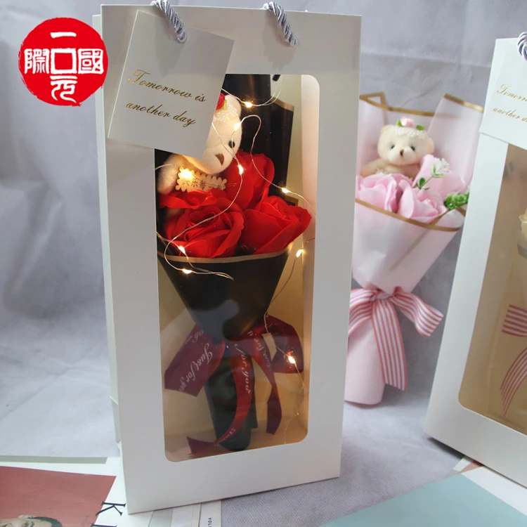 

ONE Dollar Shop free shipping luxury valentine flower gift set