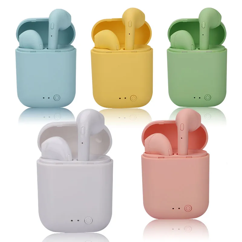 Mini-2 TWS Wireless Earphones Bluetooth 5.0 Earphone TWS Matte Macaron Earbuds