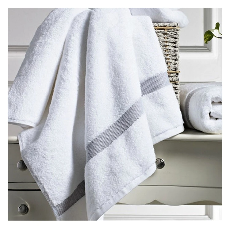 
Custom White Bathroom Cheap Luxury High Quality Soft Organic 100% Cotton 5 Star Hotel Towels Thick Face Hand Towel 