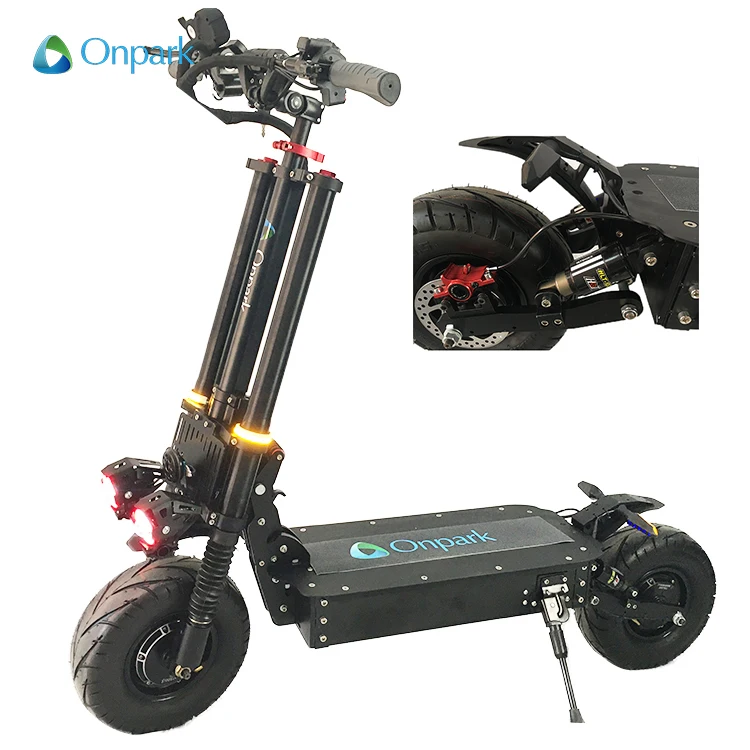 

manufacture dual brushless motor 7000w kick foldable city electric scooter