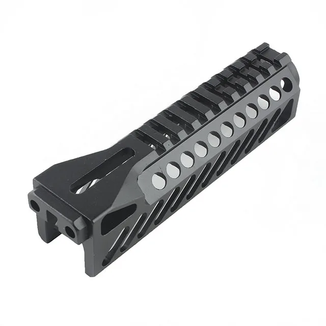 

Durable Tactical Multi-function Aluminum Alloy AK47 Handguard 20mm Picatinny Rail Hunting Airsoft Rifle Accessories, Black