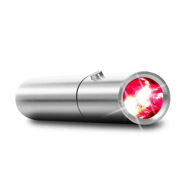 

Amazon top sale handheld 9w flashlight 660nm 850nm full body led infrared red light therapy torch for Pain Relief